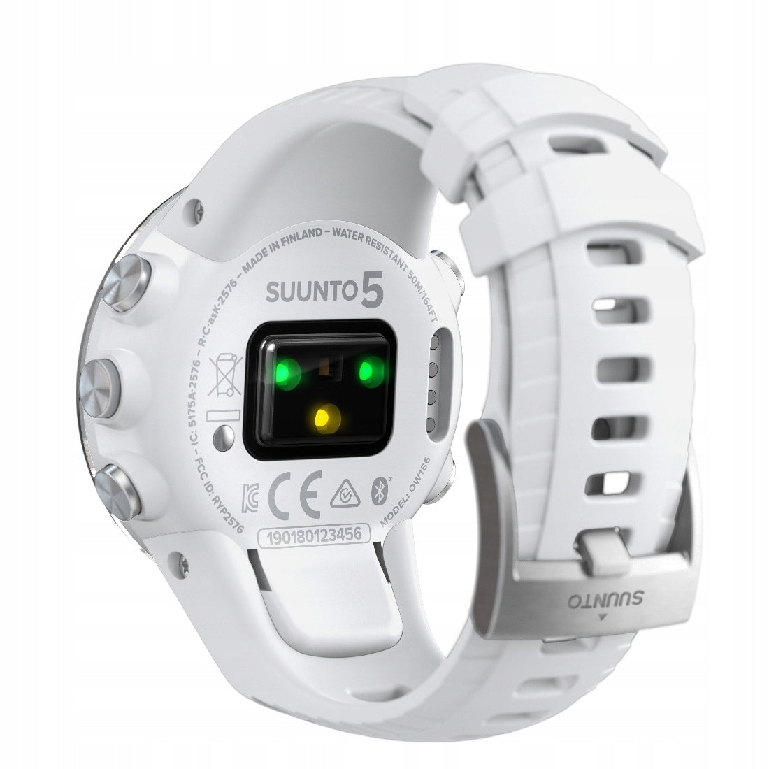 Zegarek Sportowy Suunto 5 Biały Multisportowy Rozmiar Uniwersalny Okrągły