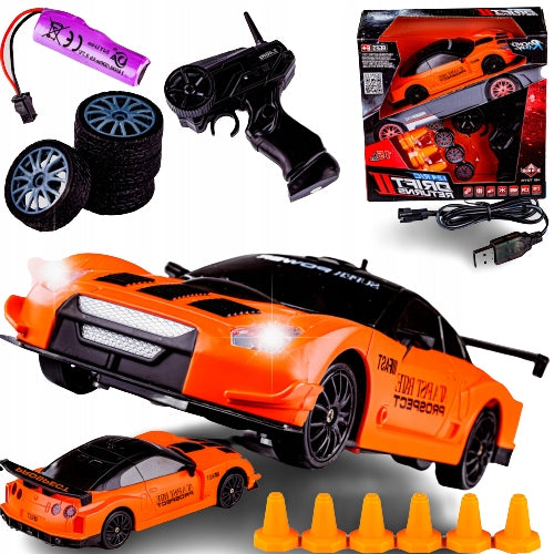SAMOCHÓD AUTO DO DRIFTU DRIFTOWANIA GTR NISSAN RC
