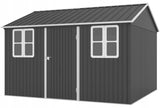 Domek Ogrodowy Schowek na Narzędzia 360x313cm Stal Ocynkowana Blacha
