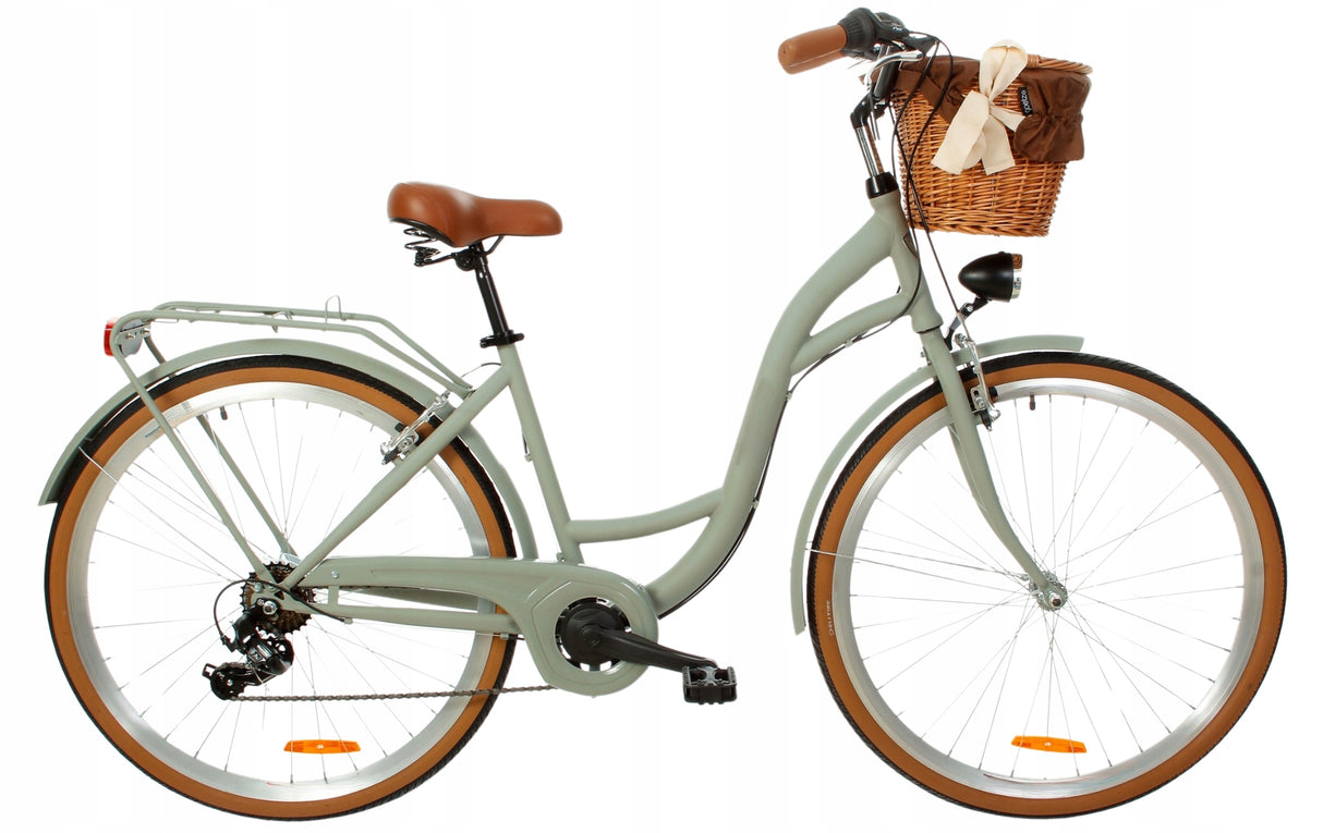 Rower Miejski Damski Lekki Damka SHIMANO 7 WARIANTY Koło 28" Cali