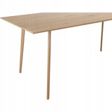Stół do jadalni z naturalnego dębu Leonique, 120 cm, dąb