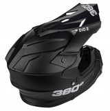 Kask Cross Enduro XS Homologacja ECE Daszek Wentylacja Na Quad MTB Czarny