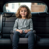 Fotelik Samochodowy Podstawka ISOFIX Szary i-Size 15-36 kg 125-150 cm