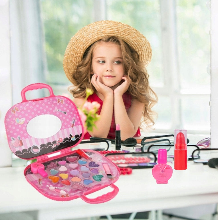 ZESTAW MAKIJAŻU DZIECI MALOWANIE MAKE UP KOSMETYKI