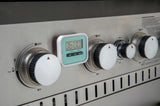 Grill Gazowy Stal Szlachetna Kuchnia Gazowa 6+1 Palnikowa 24,0 kW Żeliwo