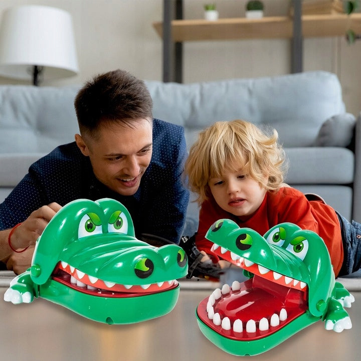 Gra Zręcznościowa Krokodyl u Dentysty dla Dzieci Chory Ząbek Rodzinna