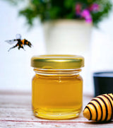Mini Miód Wielokwiatowy Naturalny Płynny 40ml Idealny Prezent ZESTAW 25szt