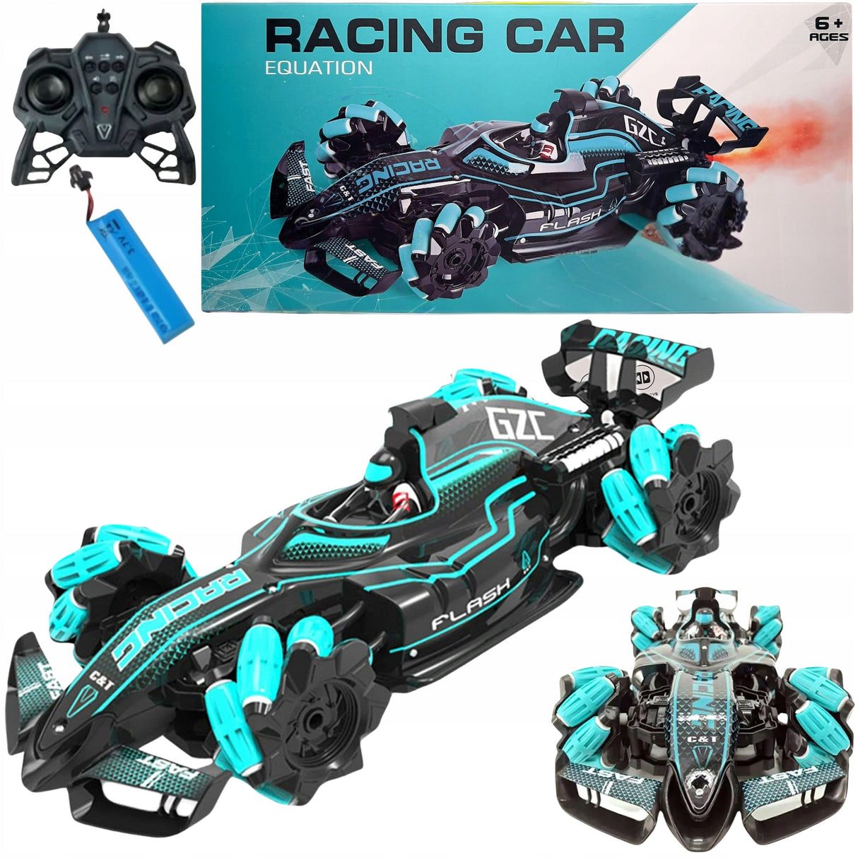 Zdalnie Sterowany Samochód RC Formuła Szybkie Auto Wyścigowe Drift Solidny