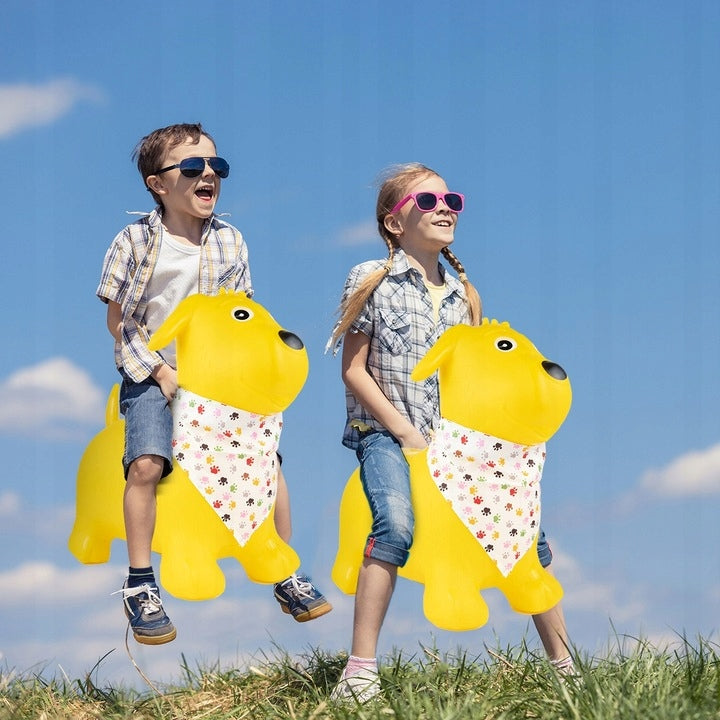 Skoczek do Skakania Gumowy Wytrzymały Gumowa Piłka do 140 KG dla Dzieci