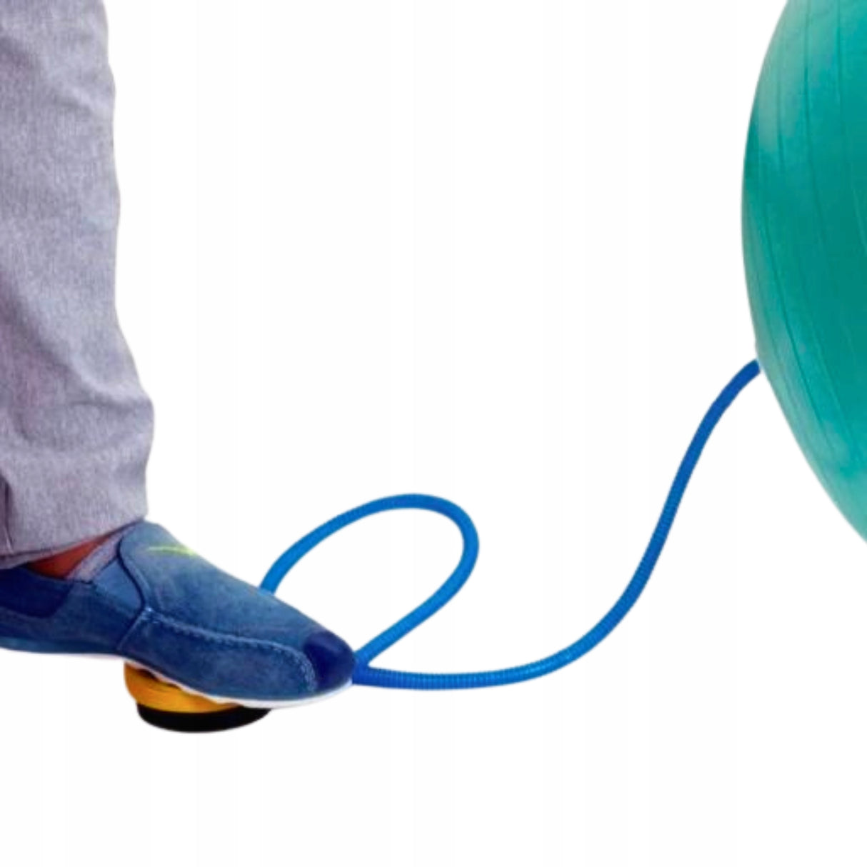 Pompka Nożna Do Pompowania Piłek Piłki Materacy Tłokowa Do Ćwiczeń Fitness