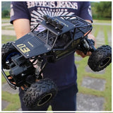 Samochód Zdalnie Sterowany Auto RC Terenowy Metal + 2 Akumulatory 4x4