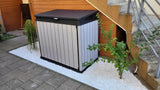 Szafa Ogrodowa Schowek 2x 240L [1150L] 140x82x123,5 cm Pojemnik Na Kosze