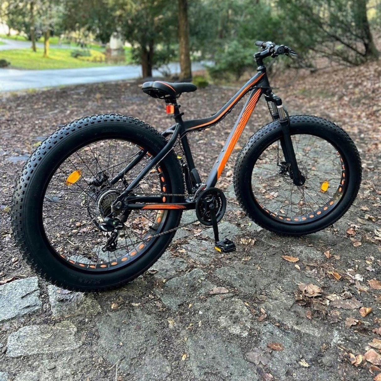 Rower Terenowy Fatbike Shimano Szerokie Opony 26"Cali Amortyzacja Aluminium
