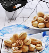 Opiekacz Do Orzeszków Nieprzywierająca Płyta Zabezpieczenie 1700W 24 Sztuk