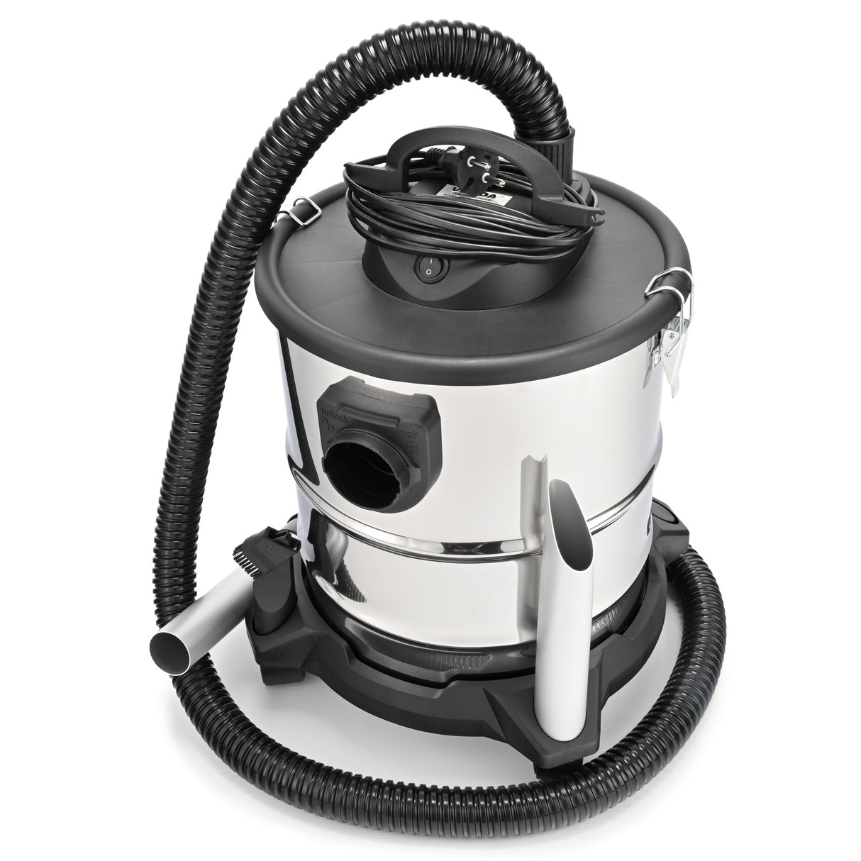 Odkurzacz Kominkowy Do Popiołu Pieca 1650W z HEPA + Dmuchawa + Zbiornik 20L