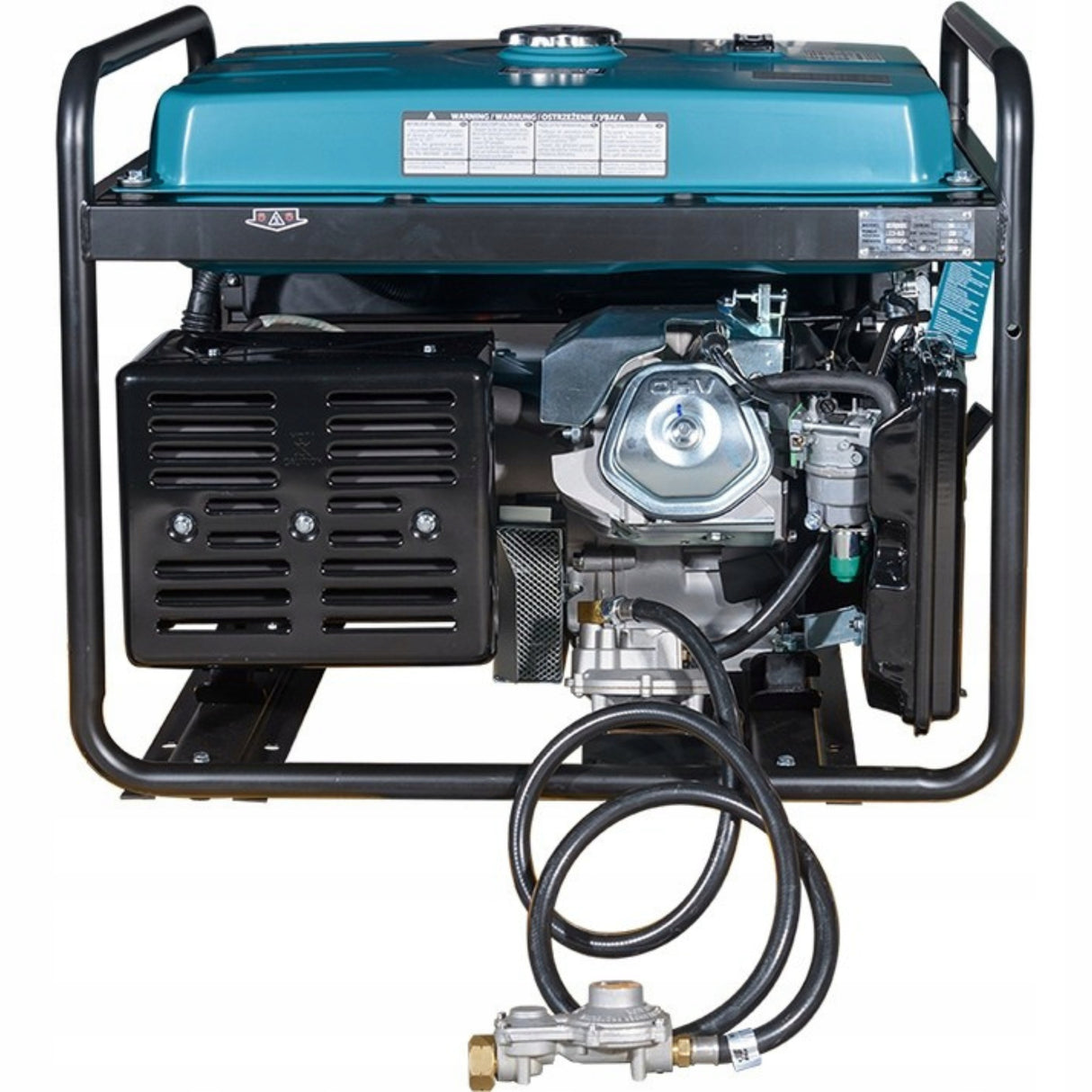 Agregat Prądotwórczy Jednofazowy DUAL FUEL LPG Benzyna 230V 5,5kW AVR