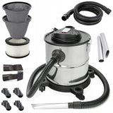 Odkurzacz Kominkowy Do Popiołu Pieca 1650W z HEPA + Dmuchawa + Zbiornik 20L