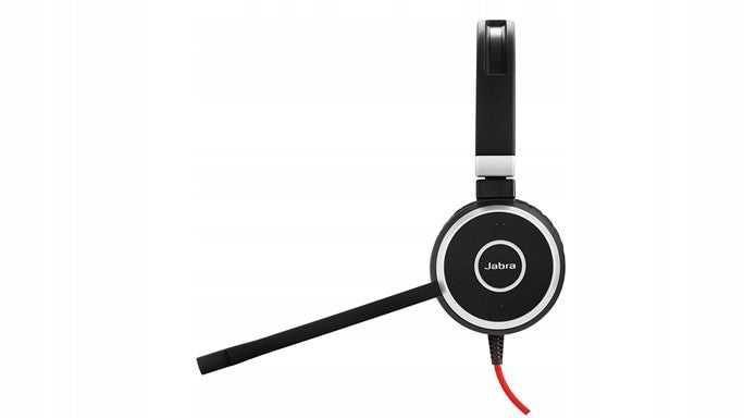 Słuchawki Nauszne Jabra Evolve 40 Duo Czarne Redukcja Szumów + Pokrowiec