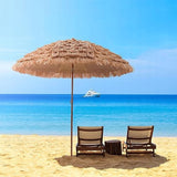 DUŻY PARASOL PLAŻOWY BALKONOWY OGRODOWY HAWAJSKI ŁAMANY TARAS PLAŻĘ 150CM