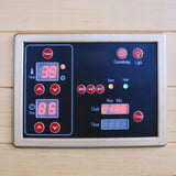 Sauna Hybrydowa Domowa Naturalna Cztero 4-Osobowa Fińska i Infrared 8000W