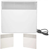 Grzejnik Elektryczny Ścienny Konwektorowy Przenośny 1000 W 230 V Biały