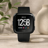 Smartwatch Fitbit Versa Czarny Zegarek Sportowy Czarny Bluetooth Wi-Fi