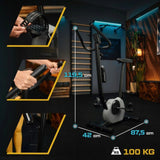 Rowerek Stacjonarny Treningowy Domowy do Ćwiczeń Rower Fitness do 100 Kg