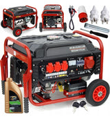 Generator Prądu Agregat Prądotwórczy Zestaw Akumulator 3500W Prezent
