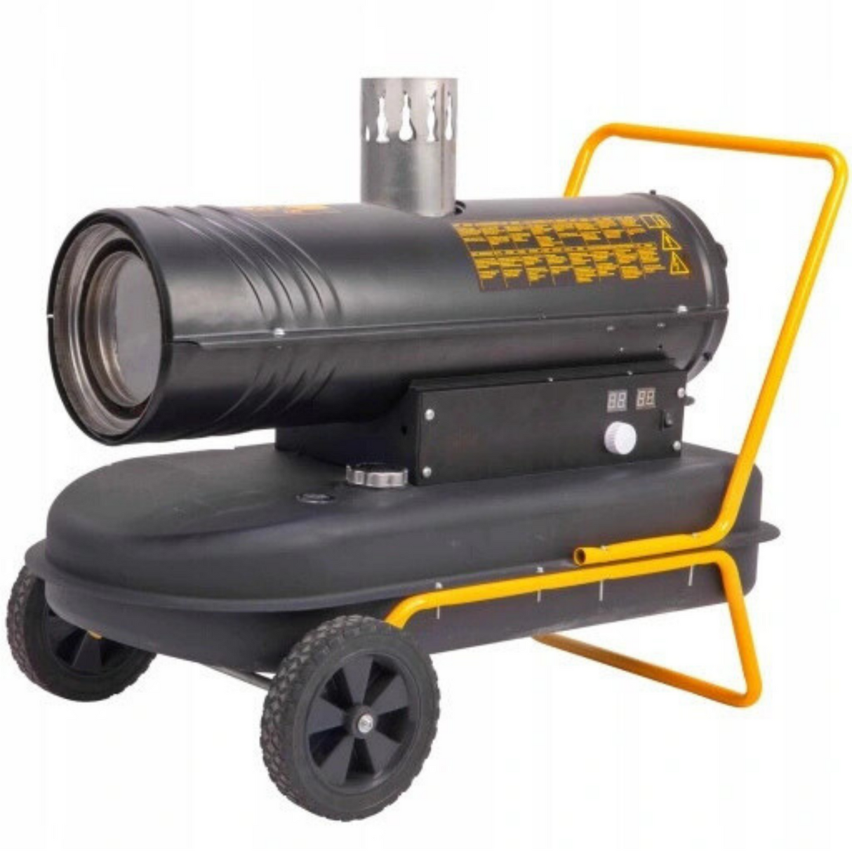 Nagrzewnica Olejowa Bardzo Mocna 20 KW Bezzapachowa z Termostatem LCD Komin