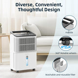 Osuszacz Powietrza CONOPU DH-CS10 270 W Biały Cichy Mocny Wydajność 16l/24h