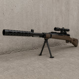 Karabin Snajperski z Lunetą na Kulki Laser 800 Kulek Pistolet 101 cm Zestaw
