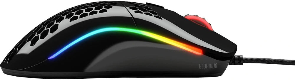 Lekka Mysz do Gier RGB Oburęczna 67G z Przełącznikami OMROM Czarna 12000dpi