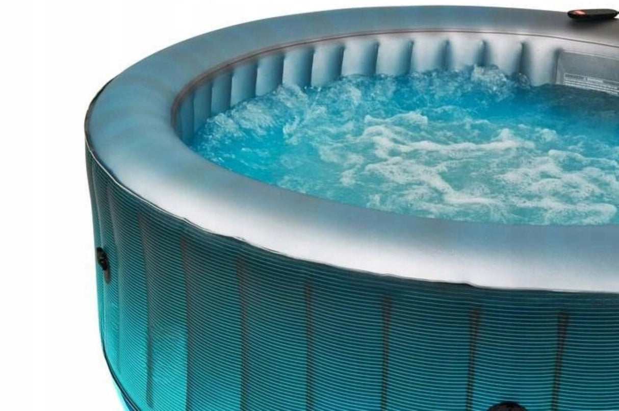 Basen z Hydromasażem Podświetlany Spa Dmuchany Pilot Relaks 930L 6-osobowy