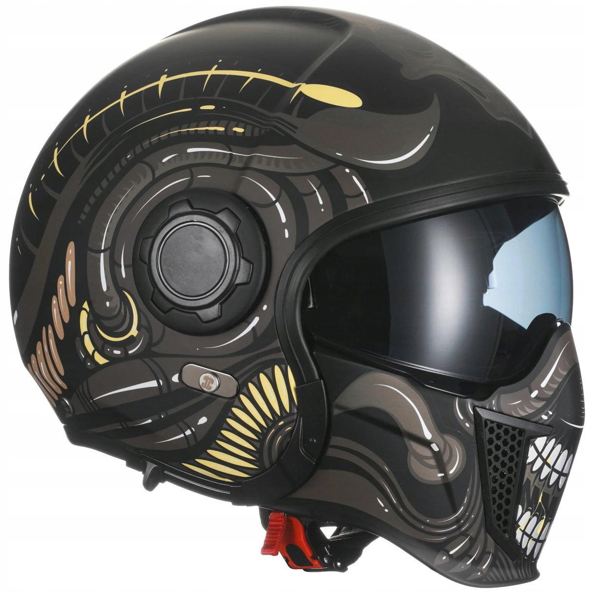 Kask Motocyklowy Szczękowy Wielokolorowy Pełna Twarz Modułowy Rozmiar M