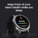 Zegarek Smartwatch Samsung Watch 8 Classic 46 mm L505 LTE Czarny 64 GB