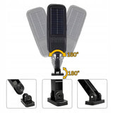 LAMPA SOLARNA LED Z CZUJNIKIEM RUCHU I ZMIERZCHU ZEWNĘTRZNA + PILOT 600W