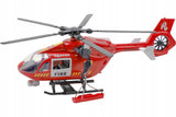 Helikopter Ratunkowy Śmigłowiec Efekty Świetlne Dźwięk Zabawka z Hakiem