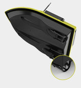Łódka Zanętowa Z 2 Akumulatorami 7.4 V 5200 MAH 400 - 500 M 50 x 27 x 23 Cm