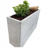 Donica Betonowa MROZOODPORNA Beton Architektoniczny 227kg | 100x40x65 Poves