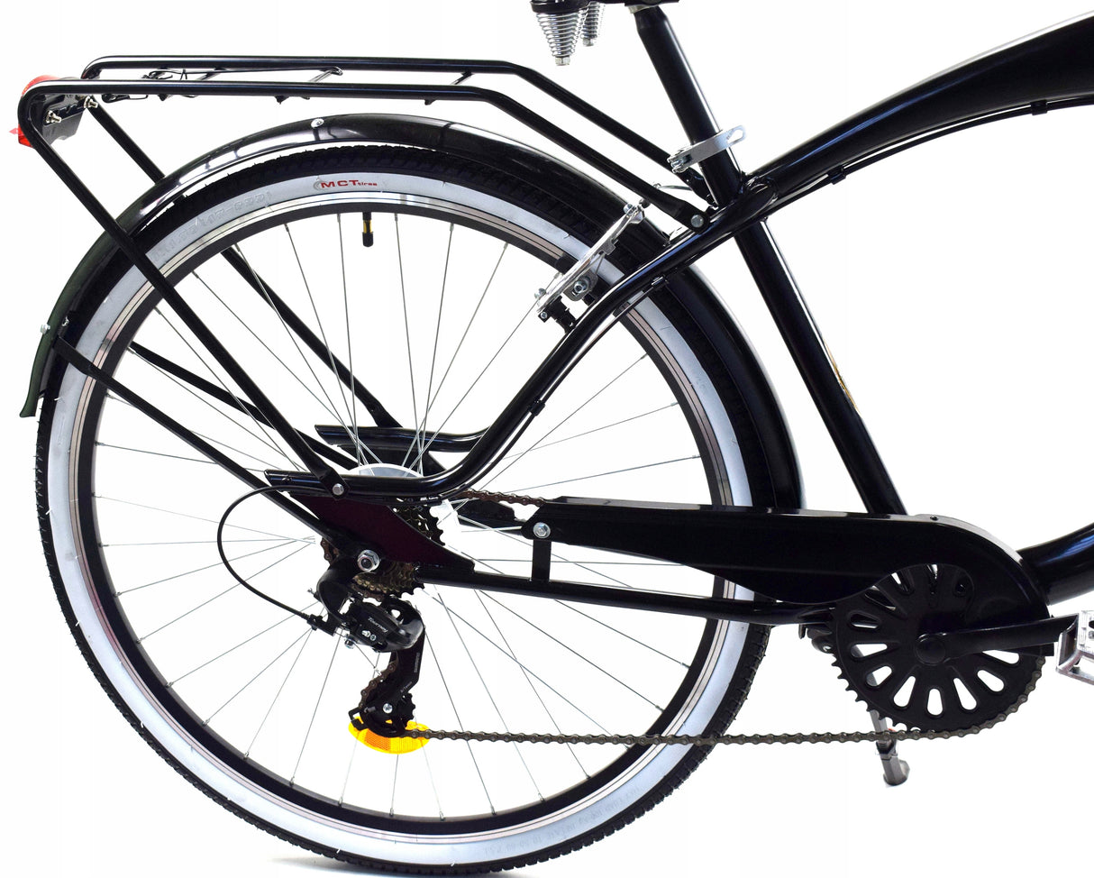 Rower Miejski Motorek Męski Rama 18" Cali Koło 28" Cali 7 Biegów WARIANTY