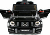 Mercedes G63 Autko na Akumulator Pilot Czarny 90W 12V 7Ah Skórzany Fotel