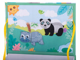 Układanka Magnetyczna Puzzle Edukacyjne Zwierzęta Montessori Magnetyczne