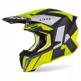 Kask Motocyklowy Enduro Offroad AIROH TWIST 2.0 Lift Żółty XS