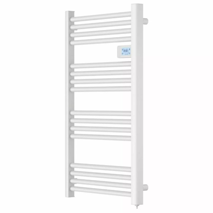 Grzejnik Łazienkowy Elektryczny Drabinka Programator 53x96cm 500W Aluminium