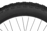 Rower Górski Fat Bike MTB 7 Biegów Męski Czarny 26" Cali Koło 18" Cali Rama