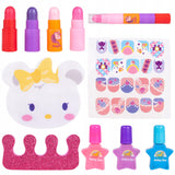 Zestaw do Makijażu Paznokci Kosmetyki Cienie Lakiery Hello Kitty dla Dzieci