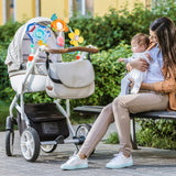 Pałąk z Zabawkami Grzechotki Łuk Wózka Zwierzątka dla Niemowląt do Łóżeczka