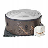 Basen z Hydromasażem 6-os. SPA Nadmuchiwany Okrągły 930L 173x173x65cm WIFI