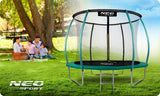 TRAMPOLINA OGRODOWA 304-312cm 10ft NEOSPORT model 2024 Poves