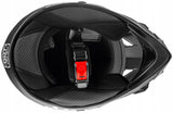 Kask Cross Enduro S Fluo Żółty MTB Quad Lekki Daszek Homologacja EU